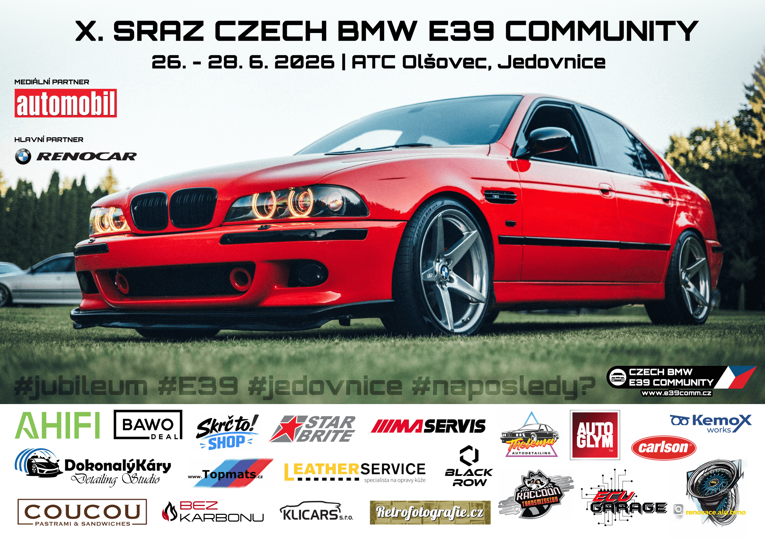 X. Sraz CZECH BMW E39 COMMUNITY